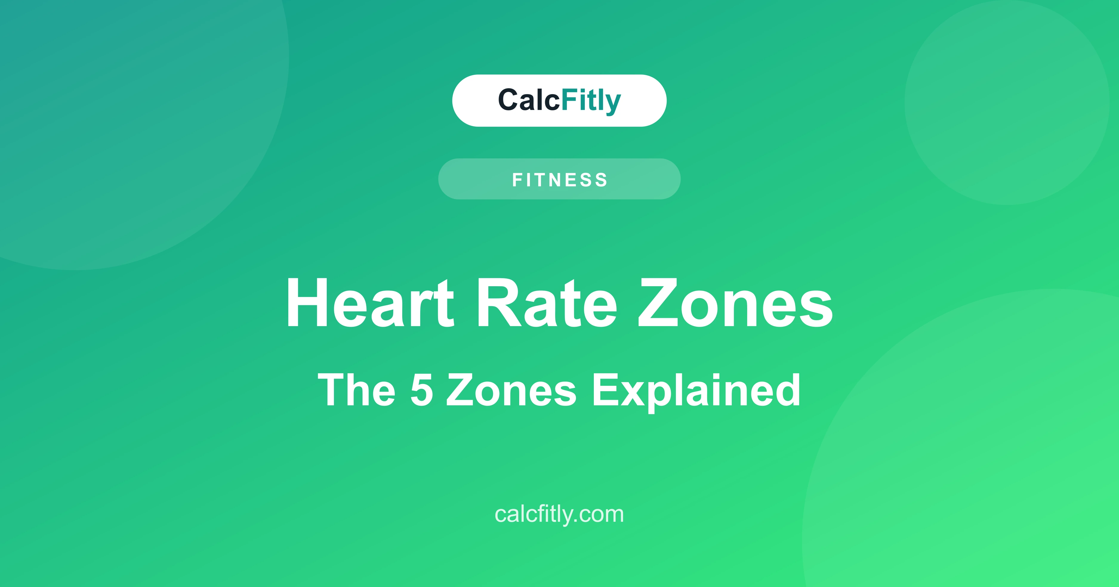 Heart rate zones explained - the 5 training zones from recovery to maximum effort